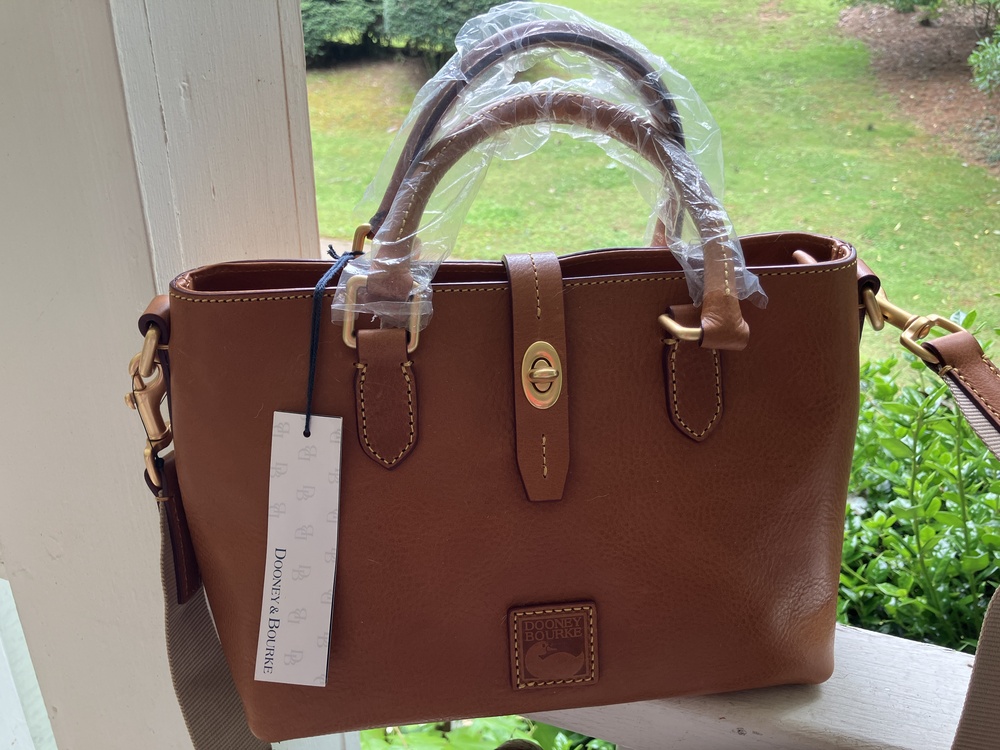 Dooney and Bourke Satchel with Web - Picture 2 of 7
